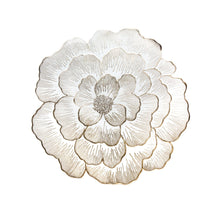 Charger l'image dans la galerie, Dessous d'assiette fleur dorée