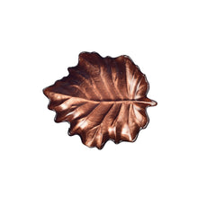Charger l'image dans la galerie, Coupelle feuille marron 21x22x3cm