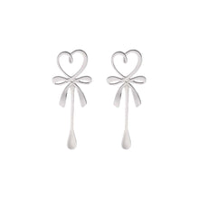 Charger l'image dans la galerie, Cuillères argent coeur - lot de 2