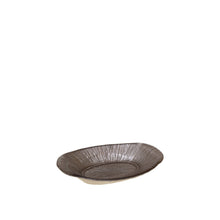 Charger l'image dans la galerie, Coupelle ovale moka irisé 11.5x16x3cm