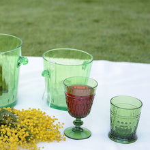 Charger l'image dans la galerie, Verres à eau vert en acrylique - lot de 6