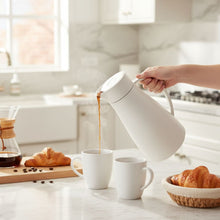 Charger l'image dans la galerie, Cafetière isotherme blanche 1l