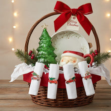 Charger l'image dans la galerie, Lot de 4 ronds de serviettes noël