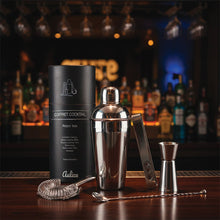 Charger l'image dans la galerie, Set cocktail shaker 550ml 5 pièces couleur argent