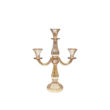 Charger l'image dans la galerie, Chandelier 3 feux ambre h35cm