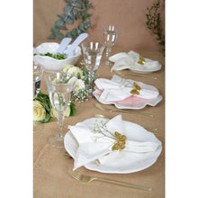 Charger l'image dans la galerie, Assiette plate blanche en mélamine 27x27x2cm