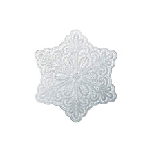 Charger l'image dans la galerie, Dessous d'assiette étoile argent 38cm