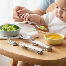 Charger l'image dans la galerie, Couverts cuillère et fourchette skate pour bébé