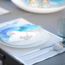 Charger l'image dans la galerie, Ménagère 24 pièces argent et blanche