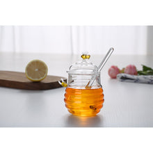 Charger l'image dans la galerie, Pot à miel abeille en verre 280ml