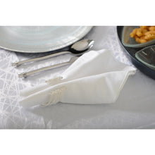Charger l'image dans la galerie, Lot de 4 ronds de serviettes manchettes argent