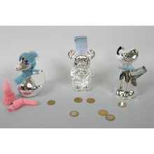 Charger l'image dans la galerie, Tirelire canard bleu/rose