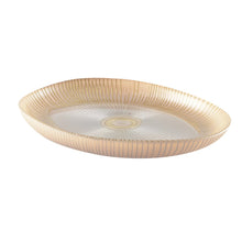 Charger l'image dans la galerie, Coupelle ovale œil 22x15.5cm beige