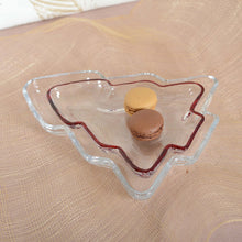 Charger l'image dans la galerie, Coupelle sapin en verre 25x22x2.5cm