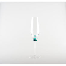 Charger l'image dans la galerie, Flûtes avec pied en diamant 4 couleurs - lot de 4