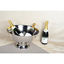 Charger l'image dans la galerie, Bol à champagne martelé 39cm