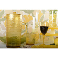 Charger l'image dans la galerie, Verres à vin jaune acrylique - lot de 6