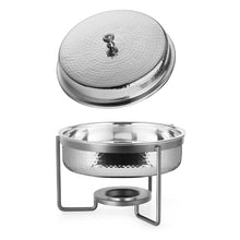 Charger l'image dans la galerie, Chafing dish rond martelé 5l