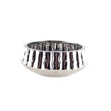 Charger l'image dans la galerie, Coupe décorative argent brillant 20x20x8cm