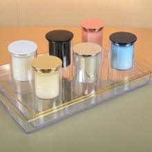 Charger l'image dans la galerie, Bougie bleu parfum bois de cèdre 7x11.3cm