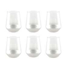 Charger l'image dans la galerie, Verres à eau argent glow - lot de 6