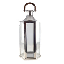 Charger l'image dans la galerie, Lanterne en verre petit modèle 33x28x70cm