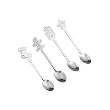 Charger l'image dans la galerie, Cuillères argent snow - lot de 4