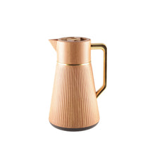 Charger l'image dans la galerie, Cafetière bois avec anse dorée 1L