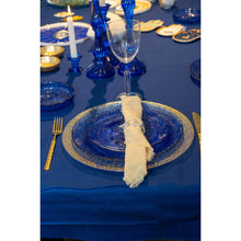 Charger l'image dans la galerie, Verres à vin avec pied en diamant bleu - lot de 4