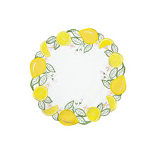 Charger l'image dans la galerie, Dessous d'assiette rond design citron