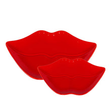 Charger l'image dans la galerie, Coupelles bouches rouge - lot de 2