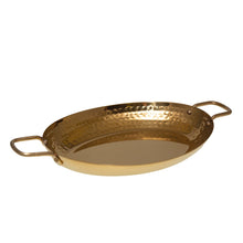 Charger l'image dans la galerie, Casserole ovale dorée 25x18.5x4cm