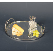 Charger l'image dans la galerie, Piques apéritif argent avec support fromage - lot de 6