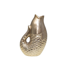 Charger l'image dans la galerie, Vase poisson doré 16x10x24.5cm
