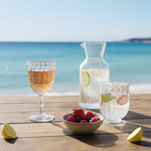 Charger l'image dans la galerie, Verres à vin transparent sur pied - lot de 6
