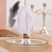 Charger l'image dans la galerie, Lot de 4 ronds de serviettes noël
