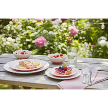 Charger l'image dans la galerie, Assiette creuse rose Capri 17.5x17.5x7cm
