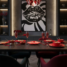 Charger l'image dans la galerie, Coupelles bouches rouge - lot de 2
