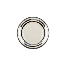 Charger l'image dans la galerie, Assiette à dessert triple filet argent 18cm
