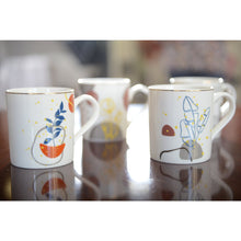 Charger l'image dans la galerie, Mugs art déco 390ml - lot de 4
