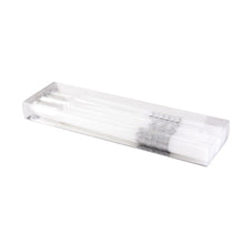 Charger l'image dans la galerie, Bougies flambeau décor argent - lot de 3
