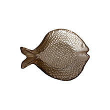Charger l'image dans la galerie, Coupelle poisson dorée 25x19x5cm
