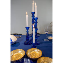 Charger l'image dans la galerie, Chandelier bleu petit modèle h21cm
