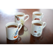 Charger l'image dans la galerie, Mugs art déco 390ml - lot de 4
