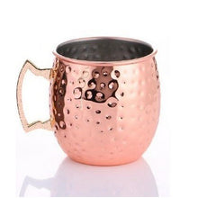 Charger l'image dans la galerie, Mug cuivre martelé avec anse
