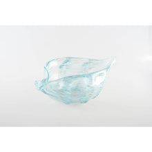 Charger l'image dans la galerie, Coupelle océan coquillage bleue 29x17.5x9.5cm
