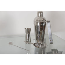 Charger l'image dans la galerie, Set cocktail shaker 550ml 5 pièces couleur argent
