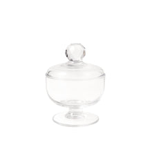 Charger l'image dans la galerie, Sucrier en verre diamant 8x8x8.5cm
