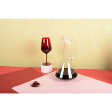 Charger l'image dans la galerie, Carafe en verre avec anse 17x31cm
