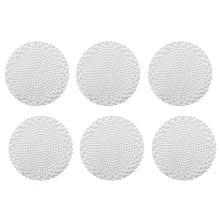 Charger l'image dans la galerie, Dessous de verre rond argent - lot de  6

